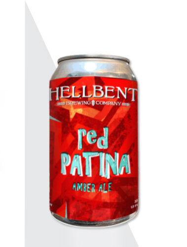 Beer can of Red Patina Amber Ale